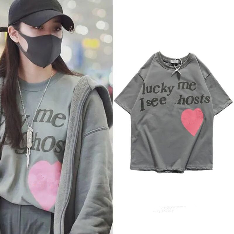 

Kanye sweater European and American retro trendy hip hop loose letter couple coat for men and women, White;black