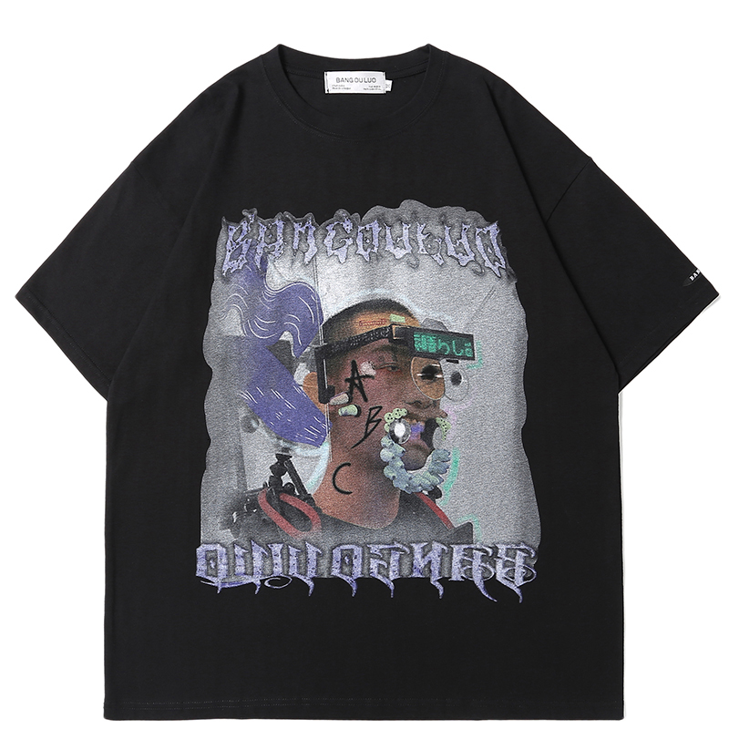 

New Funny Dentist Printed t Shirt Men Harajuku Hip Hop Tshirt 2021 100% Cotton Tops Tees Streetwear Loose Casual Male T-shirts Zjwf, Blue