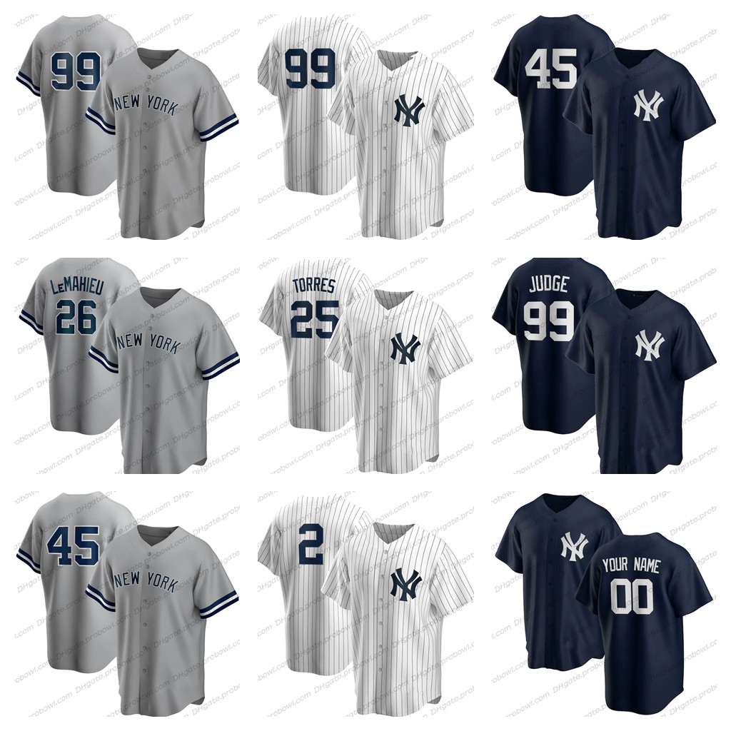 

Mens Womens Youth Anthony Rizzo Derek Jeter DJ LeMahieu Aaron Judge Mariano Rivera Joey Gallo Gerrit Cole Gary Sanchez Baseball Jerseys Grey White Pintripes Navy, Men(yang ji) custom jersey