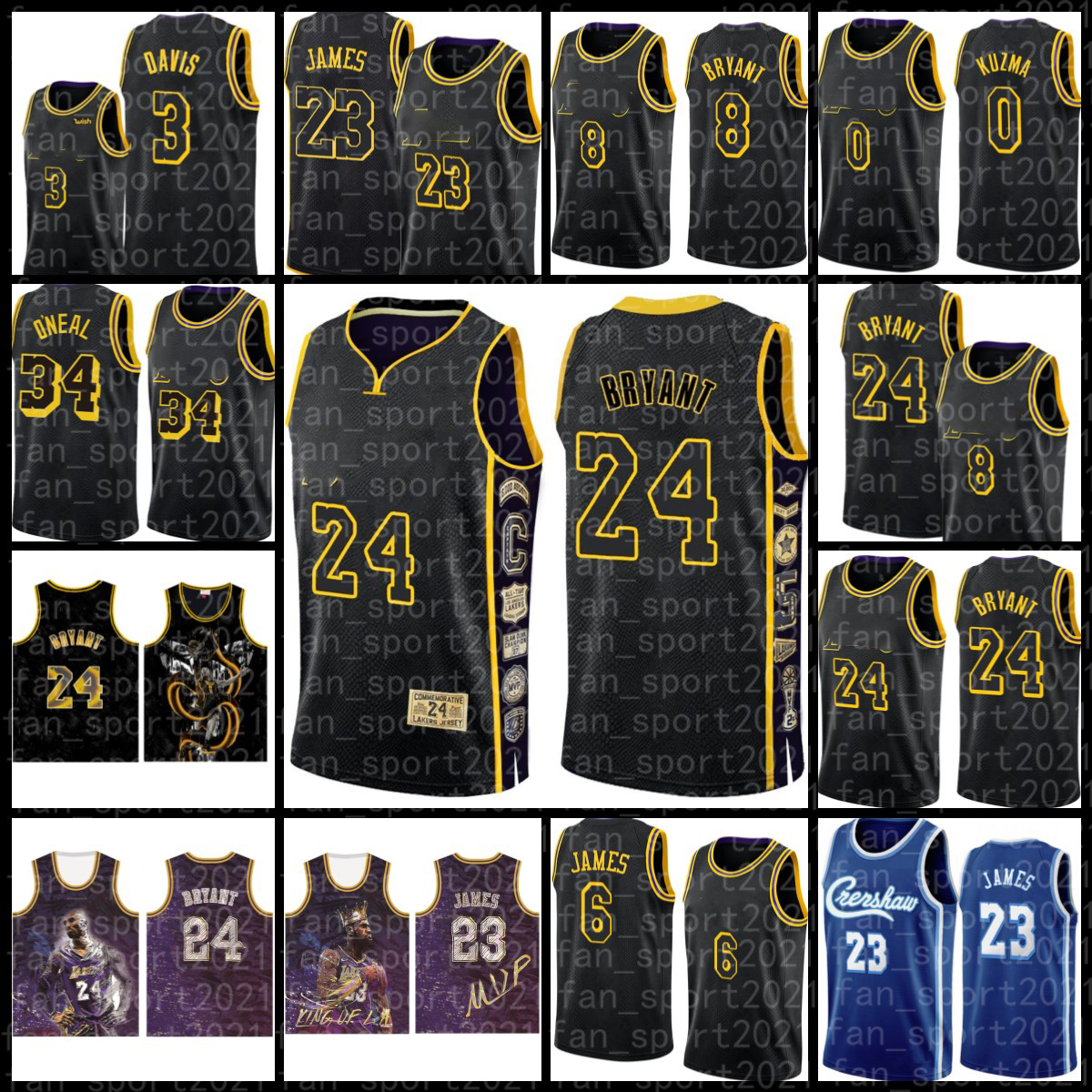 

Men's Los Angeles Lakers Jersey Lower Merion LeBron 23 James Anthony 3 Davis Earvin 32 Johnson Shaquille Alex O'Neal Carus, Black;red