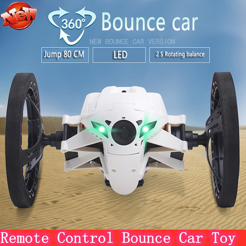 

2.4G Remote Control Bounce Car Jumping Sumo RC Car Bounce Car Robot Can Jump With Led Light Cool Jump RC Robot Toys
