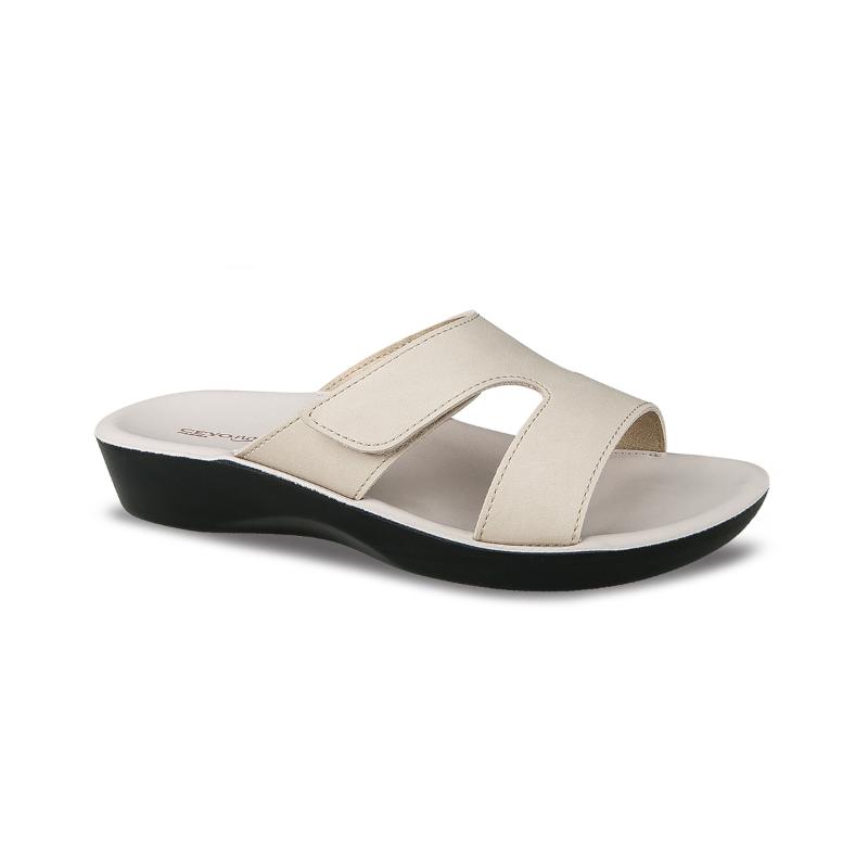 

Slippers CEYO PARMA-5 Women Slipper Casual Artifical Leather Beige Red Black Home Wear Fashion Summer