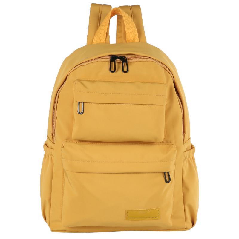 

Waterproof Nylon Backpack for Women Girls Multi Pocket Travel Backpacks Large Capacity Back Pack School Shoulder Bag for Teenage, Orange