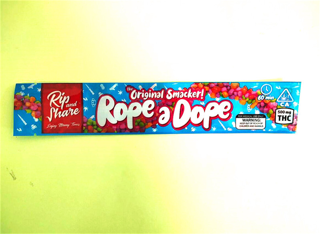 

2021 latest 500g nerd slim strip packaging bag