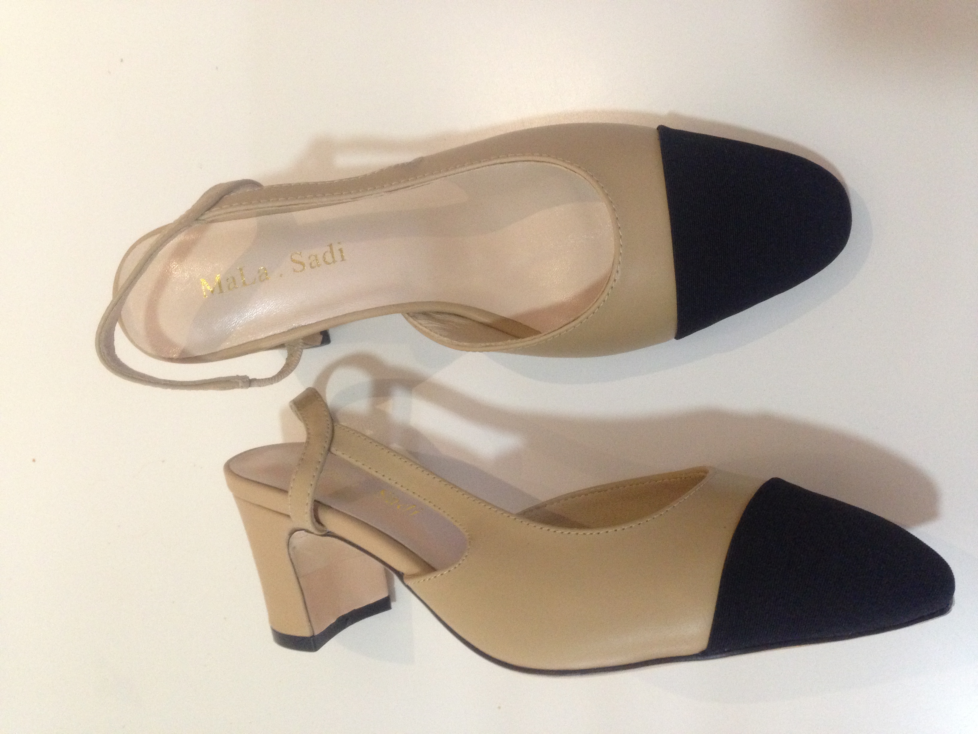

Sales Summer Female Office Lady Sandals Women's Fashion Kitten Heels Women Black Beige Colors Genuine leather Back Strap Pumps Dress Shoes Size 34-41