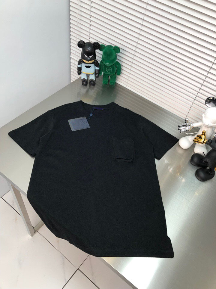 

2021ss spring and summer new high grade cotton printing short sleeve round neck panel T-Shirt Size: m-l-xl-xxl-xxxl Color: black white xsc22df