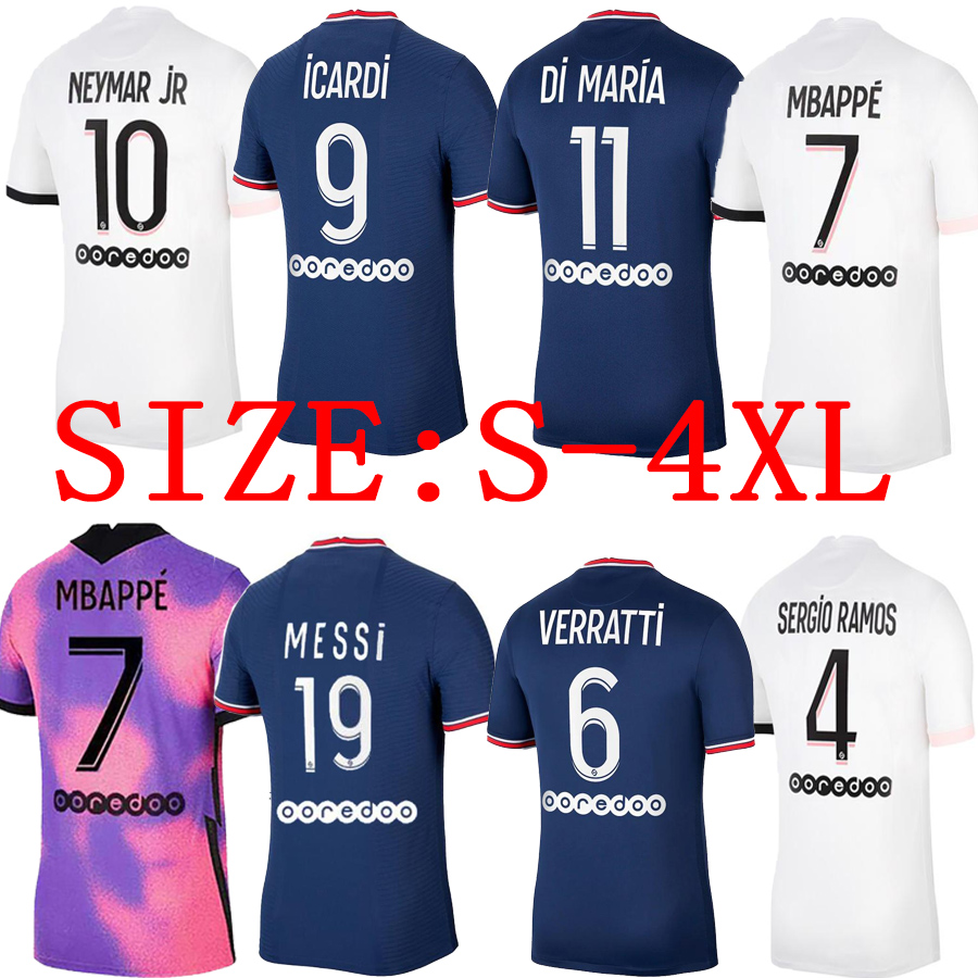 

HAKIMI SERGIO RAMOS Maillots de football 21 22 soccer jersey 2021 MBAPPE NEYMAR shirt men kids maillot de foot hommes enfants KIMPEMBE VERRATTI MESSI WIJNALDUM, Orange