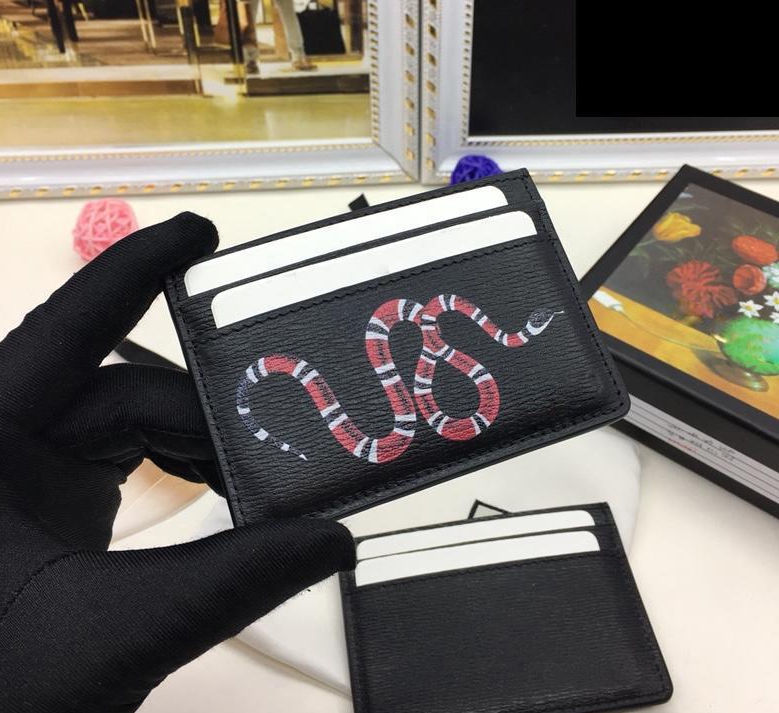 

Wholesale men's and women's fashion classic Brown card bag small black lattice leisure credit certificate clip leather ultra-thin