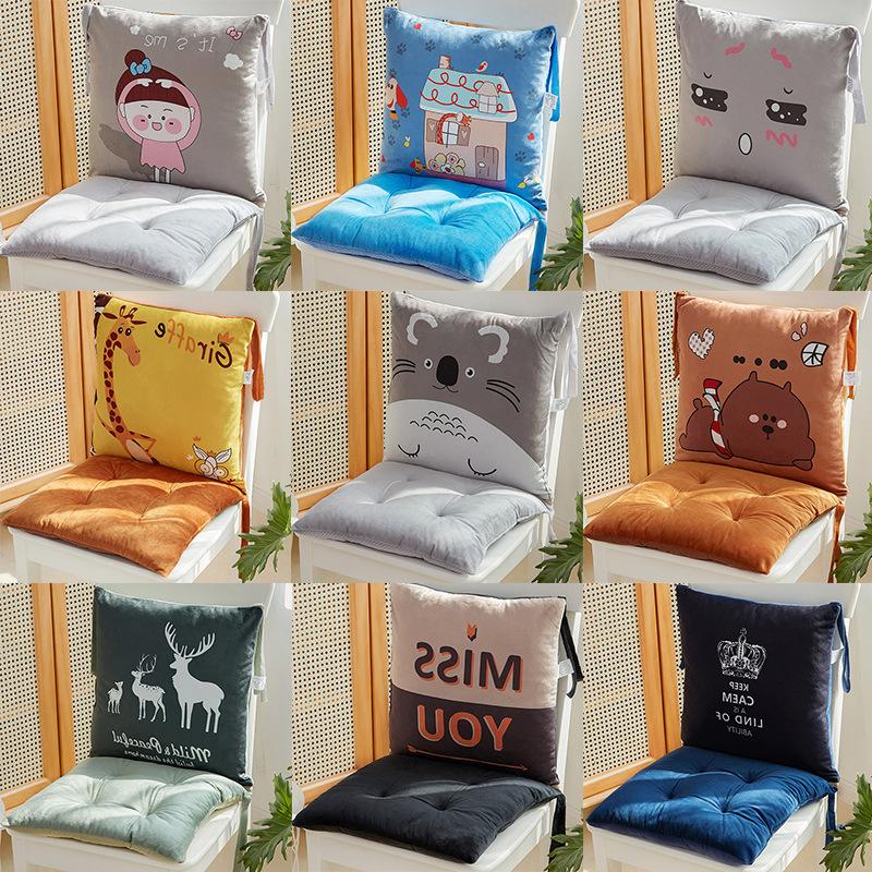

Cushion/Decorative Pillow Cute Armchair Plush Seat Cushion Fluffy For Office Sofa Chair Room Backrest Seats Massage Tatami Cartoons