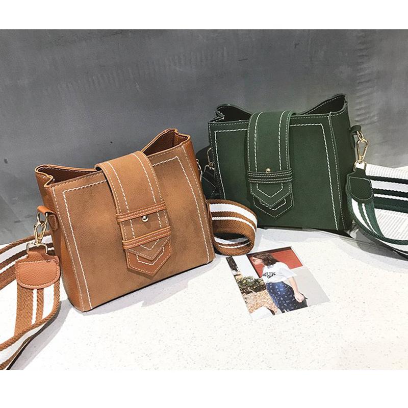 

2021 Fashion Shoulder Crossbody Bags for Girls Vintage Style Ladies Messengers Waterproof Light Elegant Women Bag Bolsa Feminina, Green