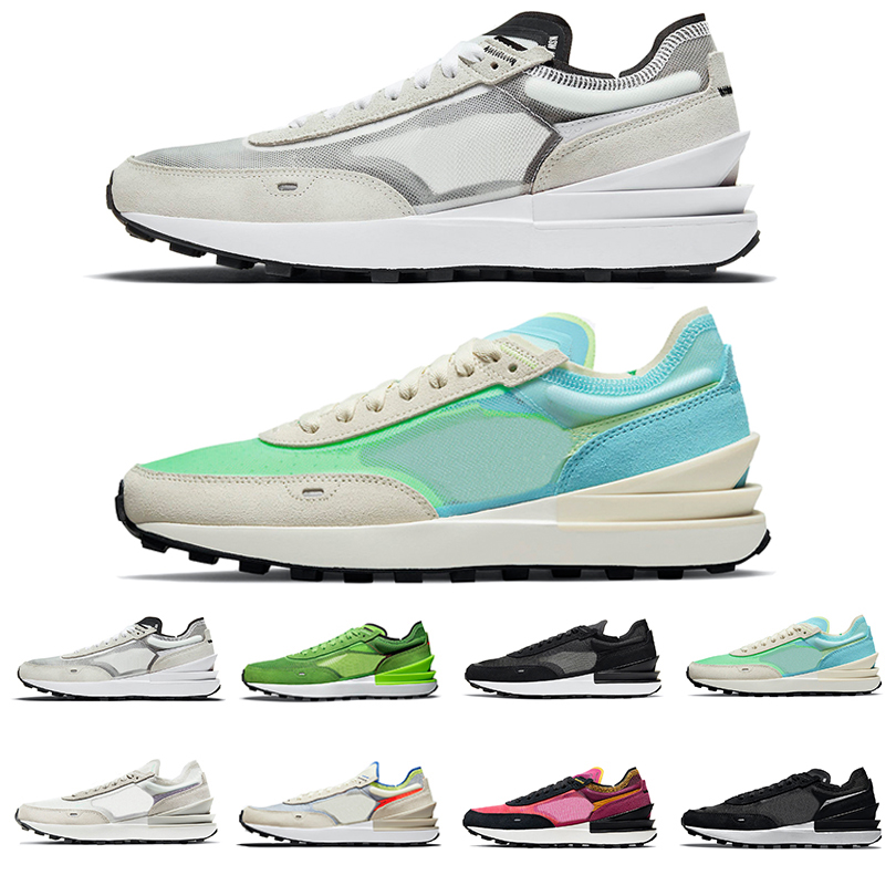

Summit White black Vaporwaffle Mens Running Shoes Coconut Milk LDV Waffle one Electric Green Women men Sports Trainers Sneakers Athletic Outdoor Jogging Walking, Color#1