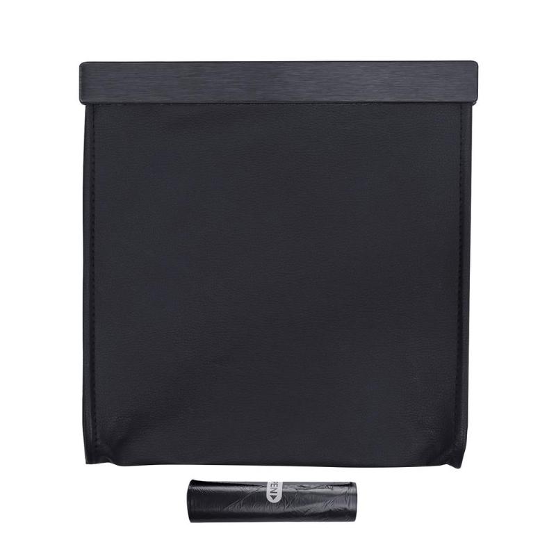 

Car Organizer Trash Bag LED Backseat Storage Magnetic Auto Holder Waterproof Leakproof Interior For Traveling