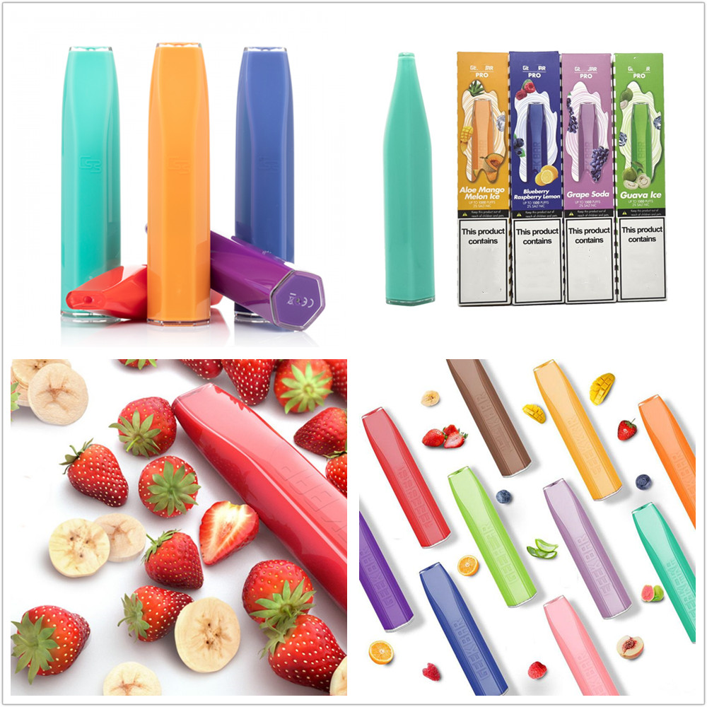 

(US Stock) GEEK BAR PRO Disposable Vape E cigarettes 1500 Puffs 2.4ml Prefilled Pod Cartridge Tank 500mAh Battery Vaporizer Starter Kit Drop Ship