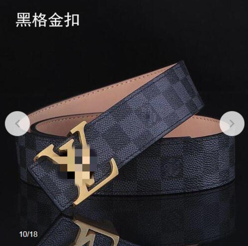 

2021 Fashion classic High quality V buckle genuine leather belt with box designer belts men women high quality mens Business leisure belts, Black;brown