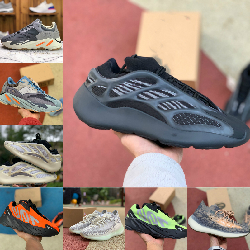 

Sell New Kanye 700 Mens Sneakers Running Shoes Azael Alvah Utility Black Wave Runner 380 Phosphor Orange Bone Womens Sports Outdoor Fashion
