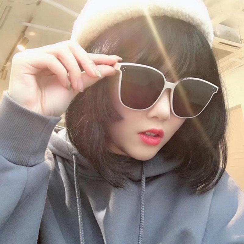 

Sunglasses Classic Rice Nail Women Vintage Square Large Frame Brand Design Small Face Glasses