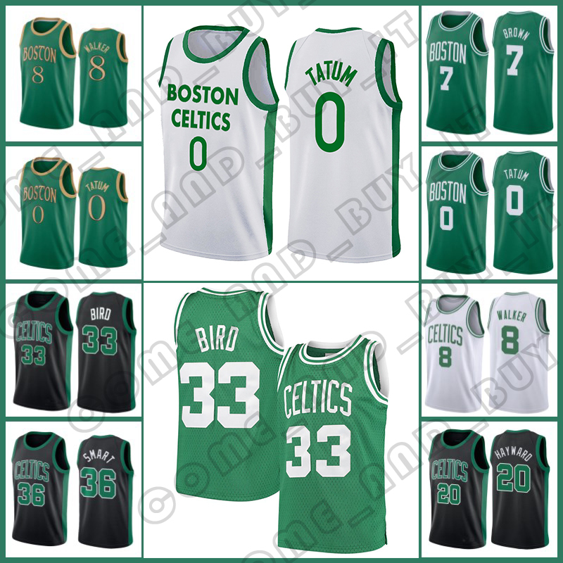 

Boston''Celtics''basketball Jersey Larry 33 Bird Jaylen 7 Brown Jayson 0 Tatum Marcus 36 Smart 2022 New Men, Black;red