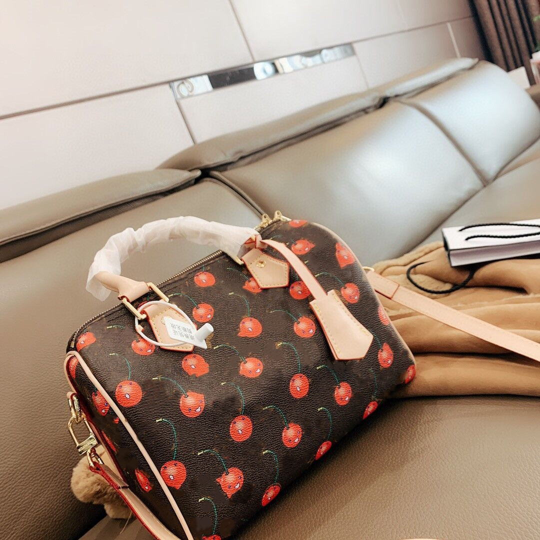 

2021 high quality designer women's cherry bag Single Shoulder Messenger Bag