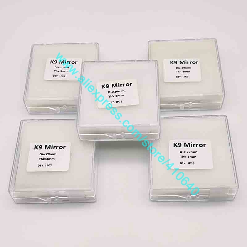 K9 CO2 Laser Reflection Mirror Diameter 20 mm K9 material with Golden Coat for Laser Engraving Marking Cutting Machine Drop Shop-image-654187605