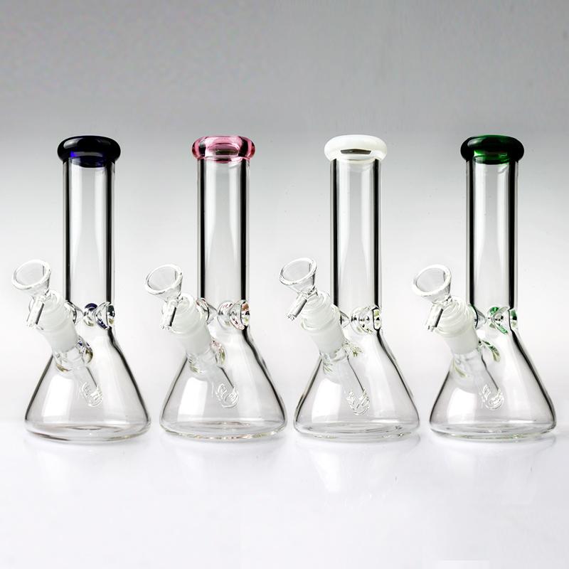

8" Hookahs minimalist classical cooling effect glass water bongs