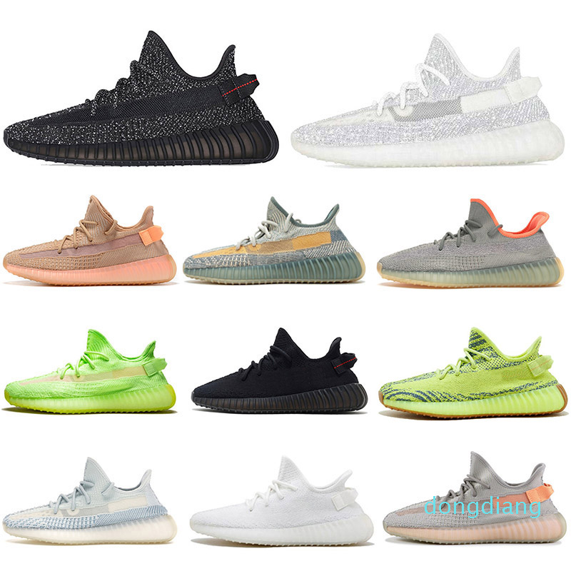 

Designer-Reflective 3M V2 Running shoes Static Belgua 2.0 Semi Frozen Butter Yellow Blue Top Quality Designer Men Women Trainer Sneakers