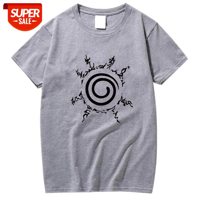 

XIN YI Men Fashion Casual Top Quality short sleeve 100% cotton loose Cartoon nine tail seal design printed Tshirt mens tshirt #zV1A, White;black