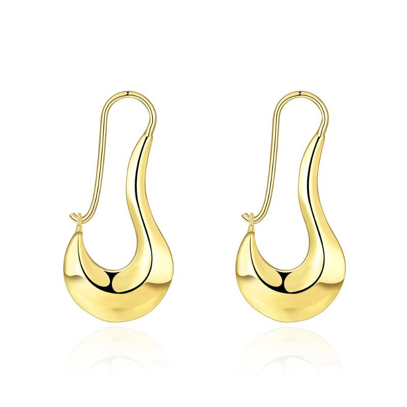 

Stud 14K Yellow Gold Garnet Earring For Women Cross Pendant Classic Peridot Jewelry Bizuteria Gemstone Orecchini, Golden;silver