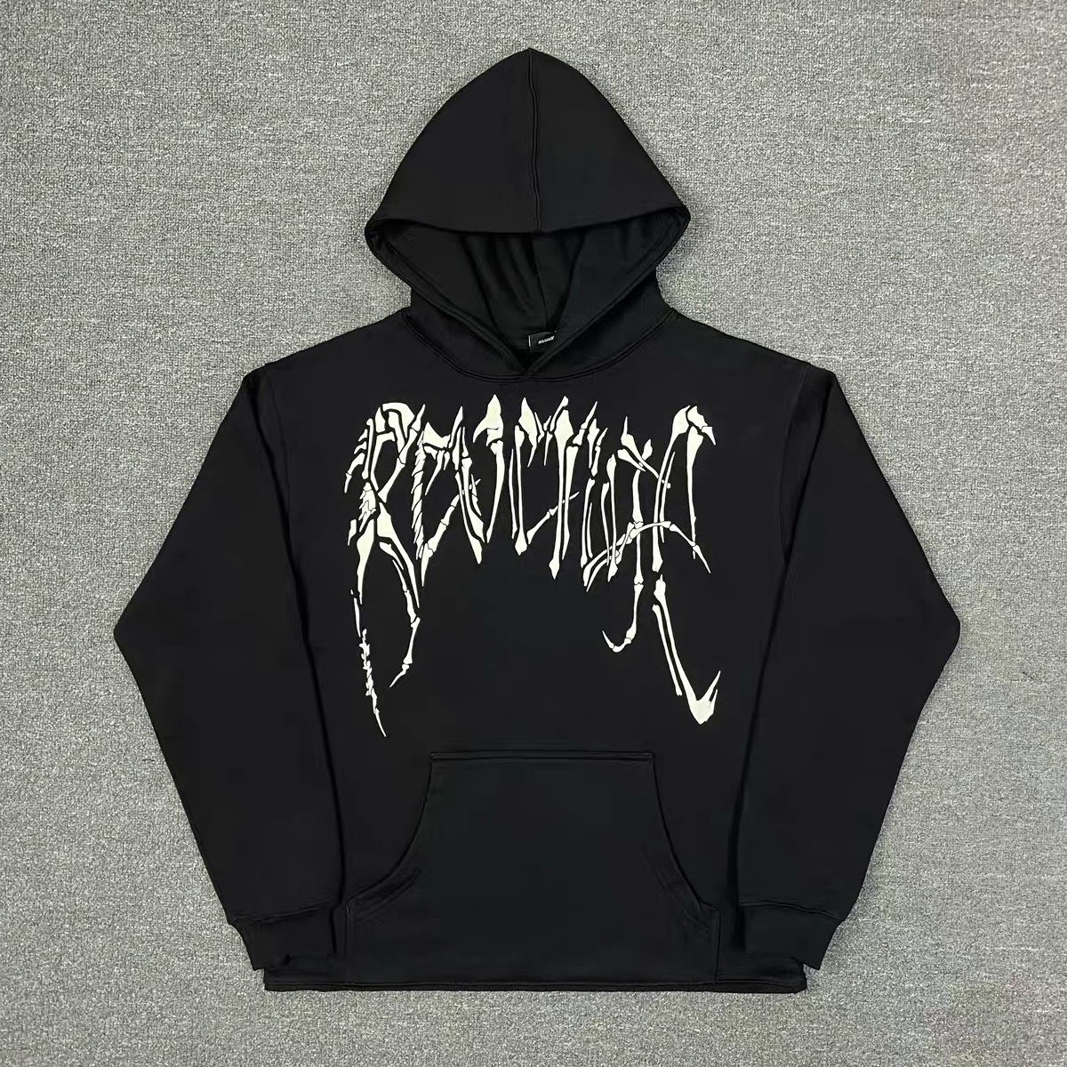 

Real pics High Street Hoodie Men Women High Quality Hoodie Black Color 1 XL