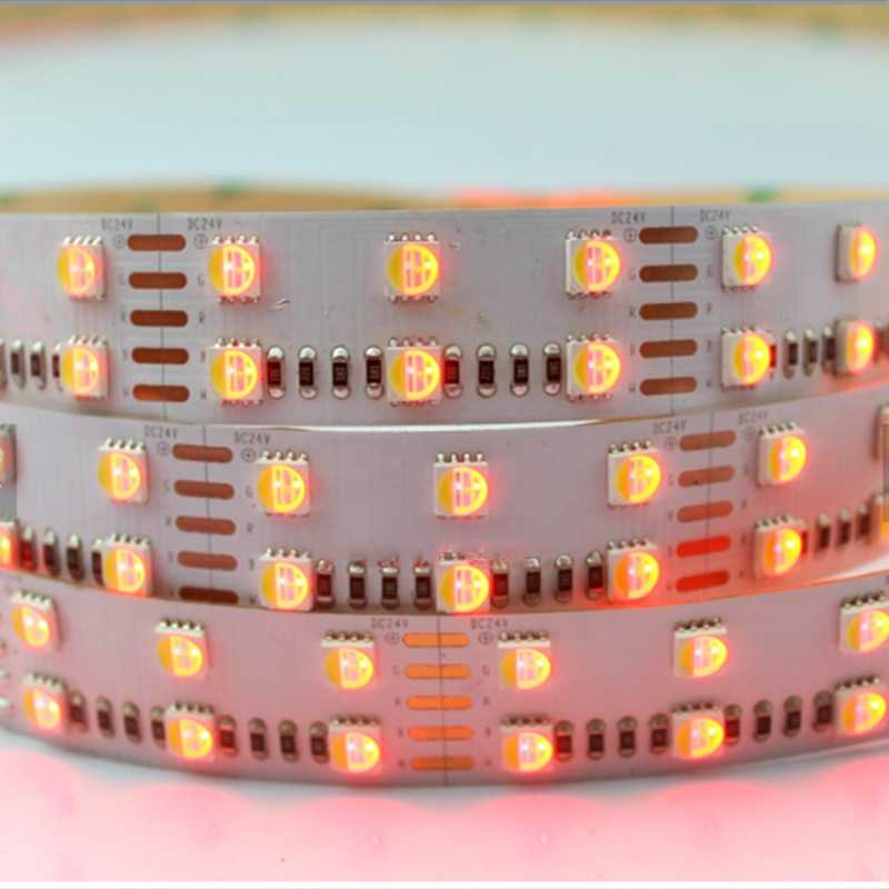 

Free Shipping 4 In 1 LED Strip Light RGBWW RGBNW RGBCW Led Strip,120 Leds/M Flexible Tape Light 24V Lamp String Decor