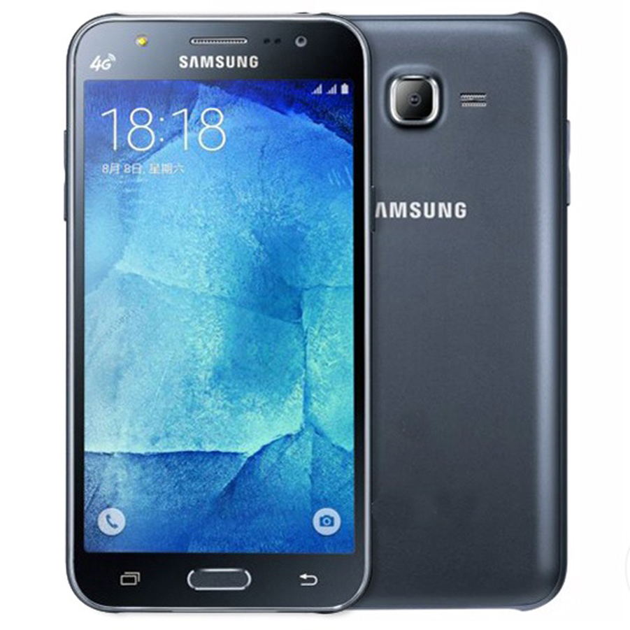 

Original Refurbished Samsung Galaxy J7 J700F Dual SIM 5.5 inch LCD Screen Octa Core 1.5GB RAM 16GB ROM 13MP 4G LTE Unlocked Cell Phone 5pcs, Black