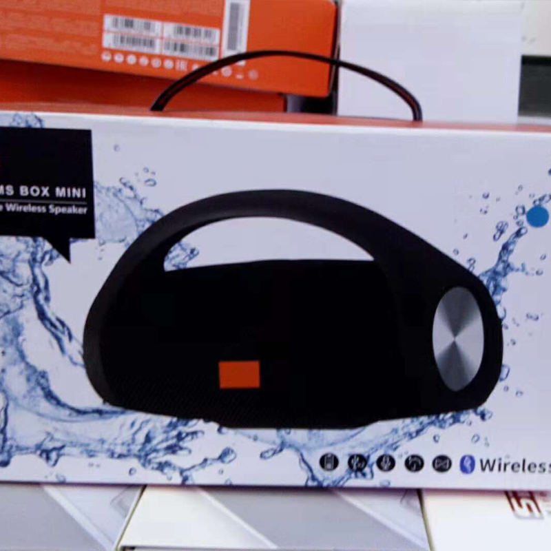 

Boom box Bluetooth Speaker 3D HIFI Subwoofer Handsfree Outdoor Portable Stereo Subwoofers With Retail Box