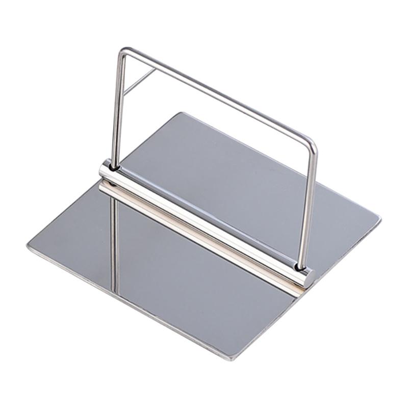 

Toilet Paper Holders 1Pc Tissue Stand Napkin Rack Kitchen Holder Storage (Silver)
