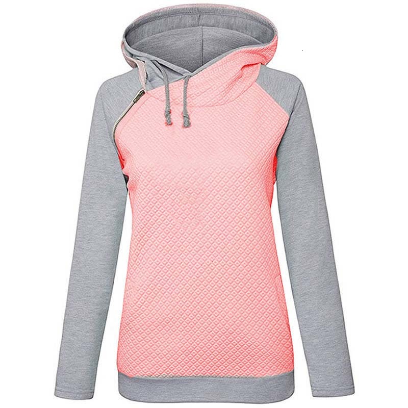 

2021 New Women Hoodies Sweatshirt Autumn Winter Solid Hooded Sweatshirts Casual Long Sleeve Pullover Jacket Jci3, Green