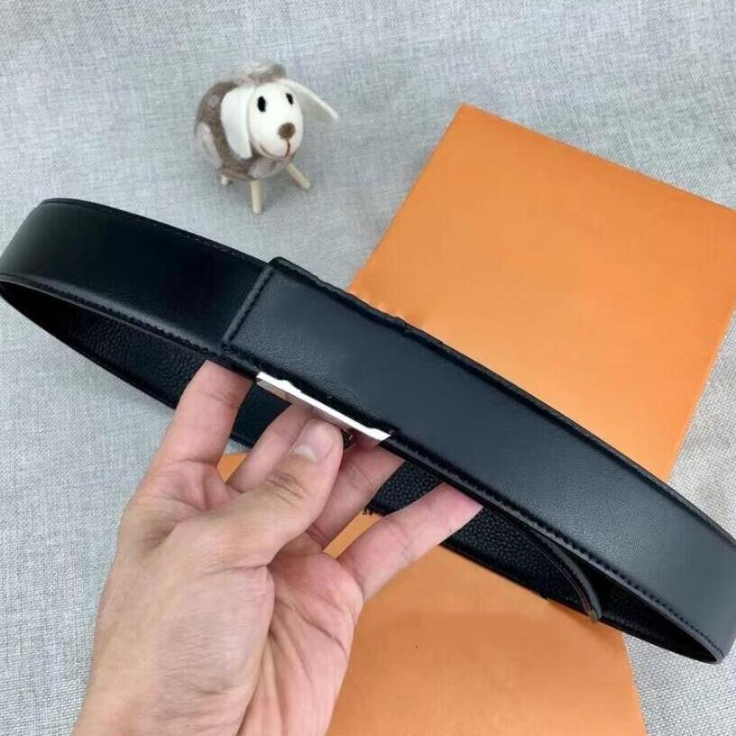 

Fashion belts men women Belt Leather BlackSnake Big Gold silver Buckle Classic business Casual waistbands With yellow box, Black;brown