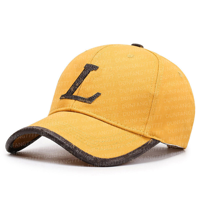 

2022 New Couple Brand Ball Caps Letters Designer Canvas Caps Women Men Caps Hip Hop Cap Hats Gift Cap Wholesale, Red