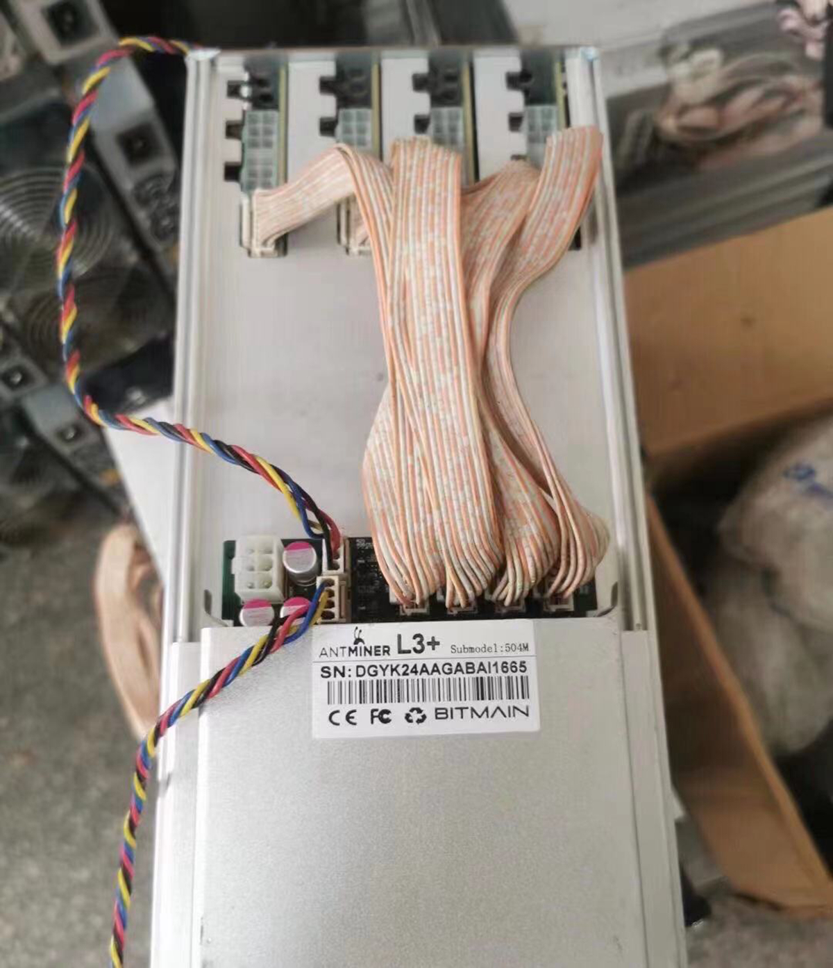 

504MH/s Hashrate Bitmain Antminer l3+ Miner for Litecoin Dogecoin Mining