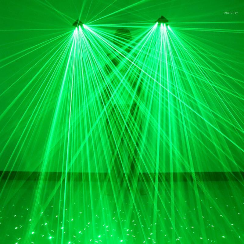 

Party Decoration Green LED Laser Gloves Glowing Glow Light Props Luminous Flashing Stage Costume Rave Supplies