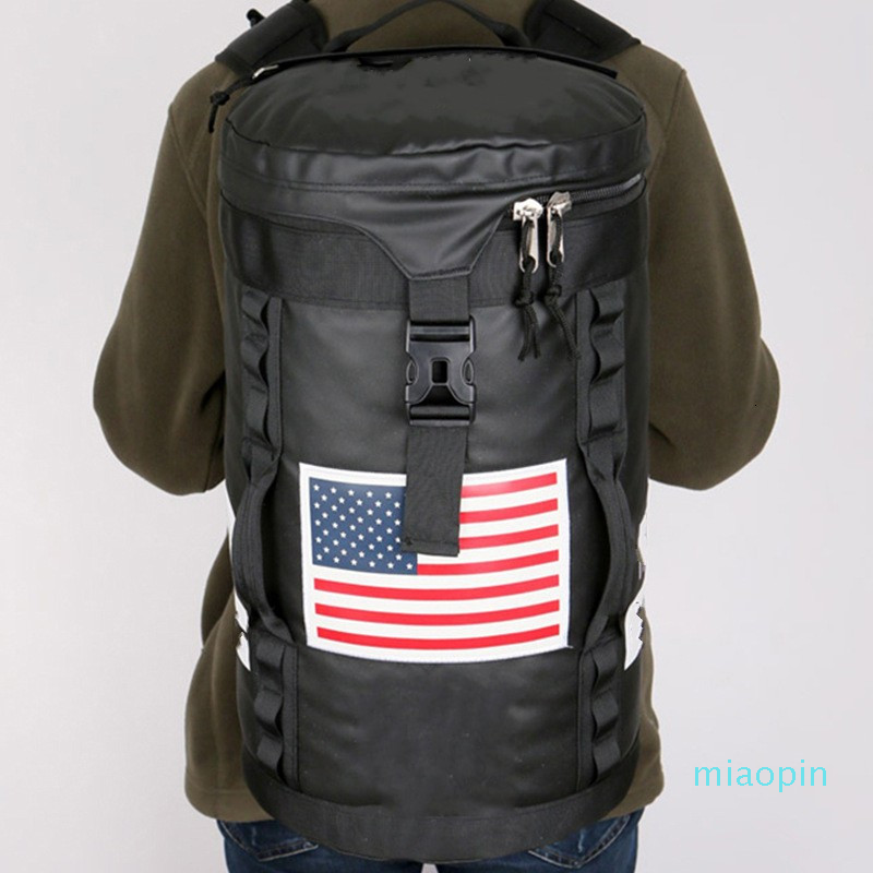 

Unisex Teenager Travel Bags Large Capacity Versatile Utility Mountaineering Waterproof Backpacks Luggage Outdoor Shoulder Bag BG621, Black