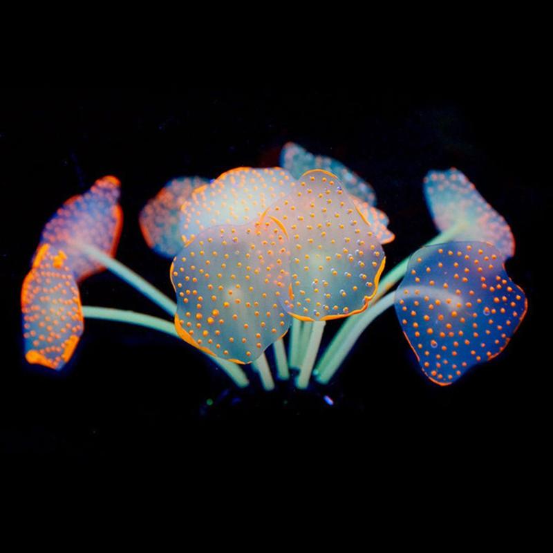 

Decorations Aquarium Silicone Simulation Artificial Fish Tank Fake Coral Plant Underwater Aquatic Sea Ornament Decoration Accessories