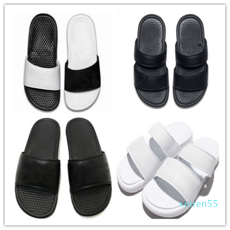 

Benassi High Quality Luxury Designer Women Men Summer Rubber Sandals Beach Slide Fashion Scuffs Slippers Indoor Outdoor Shoes Size EUR 36-45, 01