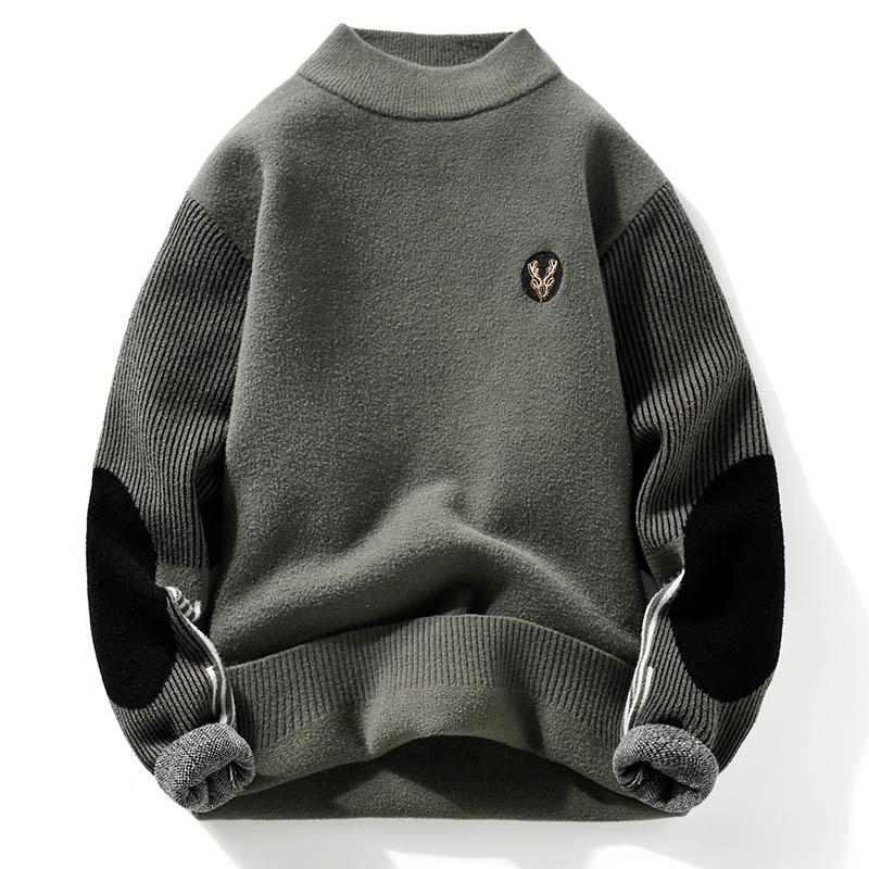 

Men's Sweaters High Quality Oversized Fleece Sherpa Pullover Sweater For Men Pulli Sweatshirt Clothes Simply Southern Tops, White;black