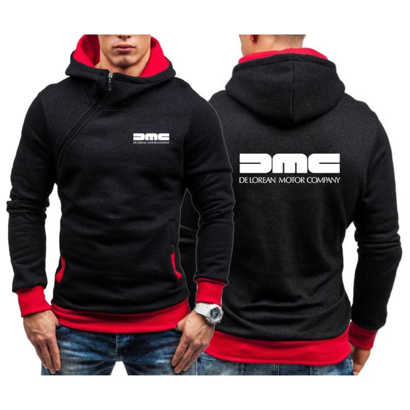 

Men's Hoodies & Sweatshirts 2021 Delorean Motor Company Printing Fashion Casual Streetwear Hooded Sweatshirt Harajuku Cotton Coats, Black
