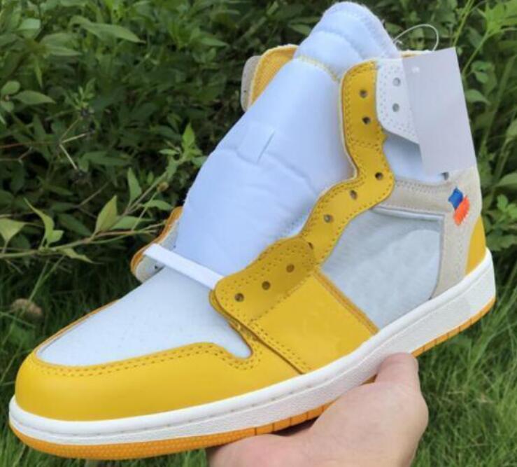 

Jumpman 1 1s Off Basketball Shoes Sneakers High OG UNC Chicago Low Top MCA Moma Blue 2.0 Tenis Trainers Shoe0T93
