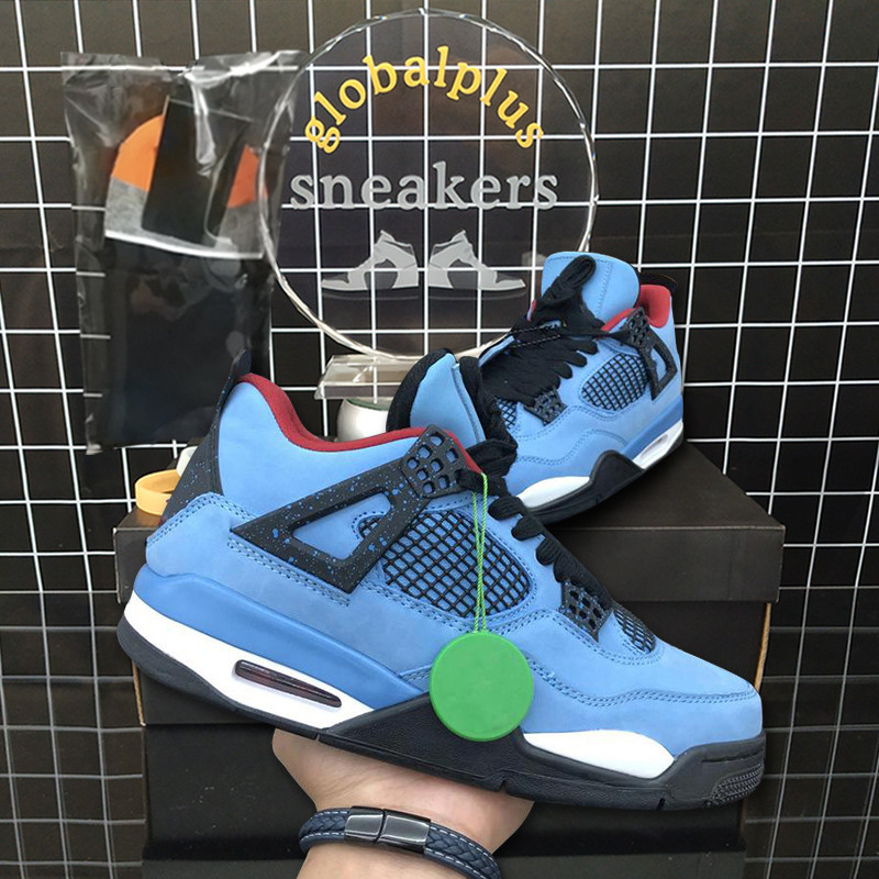 

Top quality Cream Sail Black Cat White Cement Men Women Jumpman 4 4s Basketball Shoes Cactus Jack Mens Trainers Sport Shoes fashion sneakers
