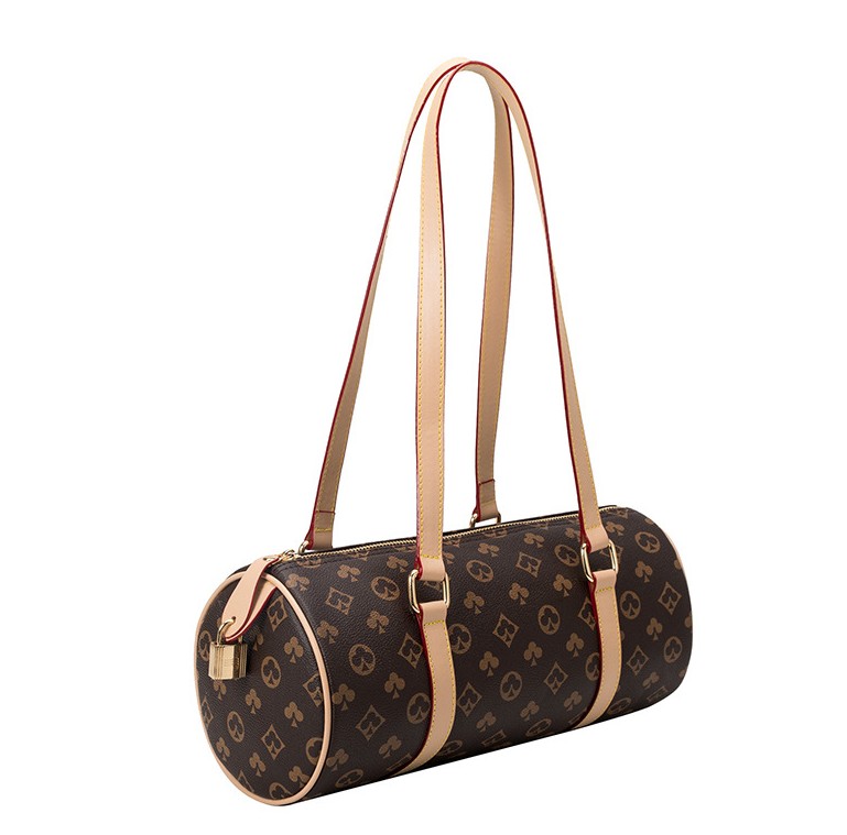 

Women Messenger Bags High quality lady fashion luxurys handbags Cross body famous designers Hasp Removable leather straps popular female, Brown