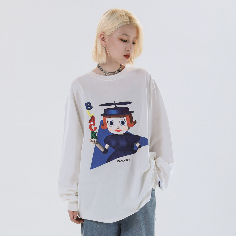 

New Black Sloth Long Sleeve Harajuku Tshirt Japanese Cartoon Kawaii Shirts Oversized Streetwear 2021 Women Fashion Clothing 9eyo, Purple