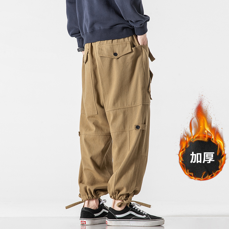 

2021 New Keep Warm Plus Veet Sweatpants Streetwear Winter Hip Hop Harem Pants Men's Casual Korean Oversize 5xl Joggers Trouers Jv6d, Hk20483 a
