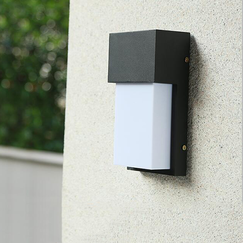 

2021 New Wall in the Open Air Waterproof 85-265v 10w Conducted Balcony Lights Villa Hotel Light Room Restaurant L0tx