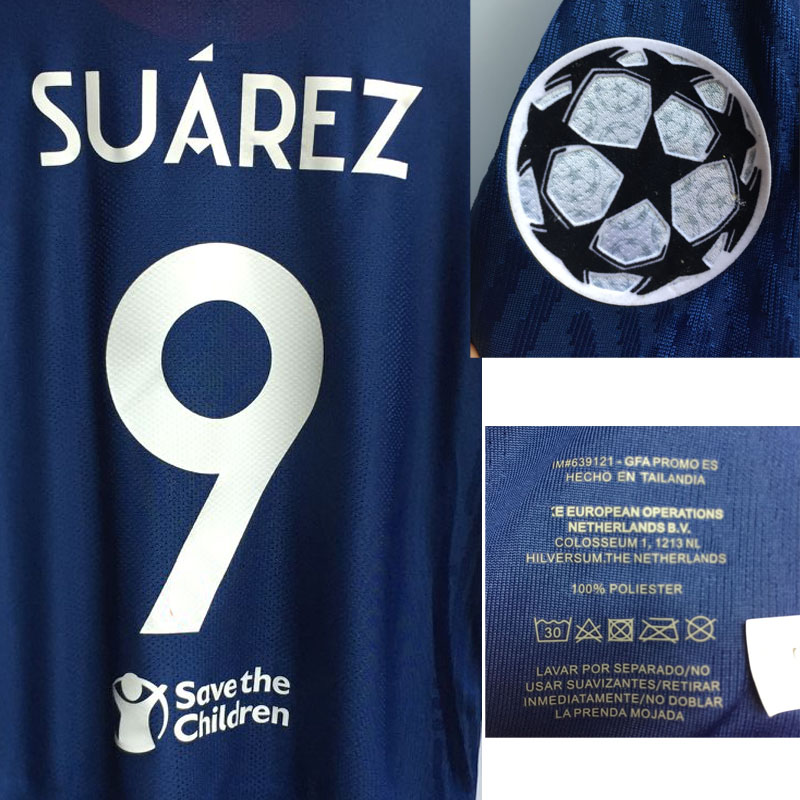 

2021 Match Worn Player Issue Suarez Joao Felix All Printing Custom Any Name Number Soccer Patch Badge