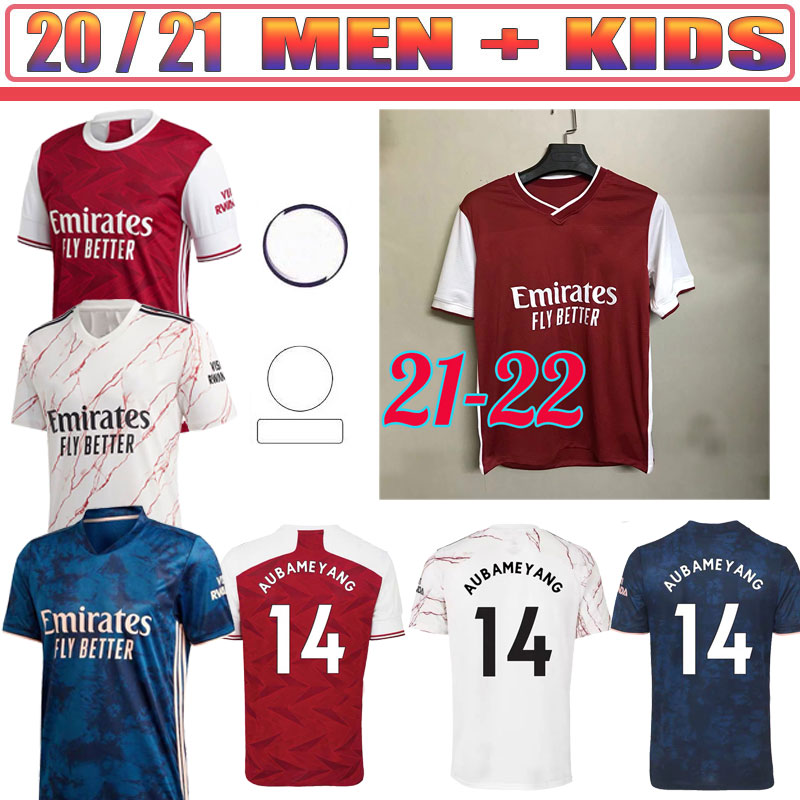 

20/21Gunners home Soccer jersey Arsen PEPE NICOLAS CEBALLOS HENRY GUENDOUZI SOKRATIS MAITLAND-NILES TIERNEY Football shirt Uniforms, 2021